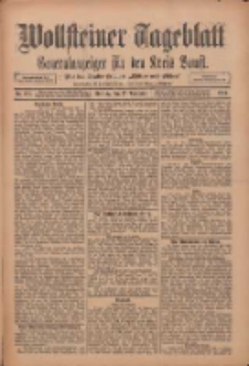 Wollsteiner Tageblatt: Generalanzeiger f&uuml;r den Kreis Bomst: mit der Gratis-Beilage: "Bl&auml;tter und Bl&uuml;ten" 1911.11.17 Nr271