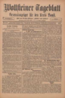 Wollsteiner Tageblatt: Generalanzeiger f&uuml;r den Kreis Bomst: mit der Gratis-Beilage: "Bl&auml;tter und Bl&uuml;ten" 1911.11.18 Nr272