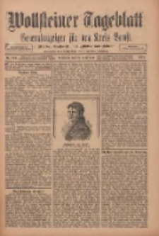 Wollsteiner Tageblatt: Generalanzeiger f&uuml;r den Kreis Bomst: mit der Gratis-Beilage: "Bl&auml;tter und Bl&uuml;ten" 1911.11.22 Nr275