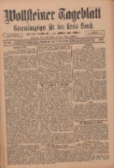 Wollsteiner Tageblatt: Generalanzeiger f&uuml;r den Kreis Bomst: mit der Gratis-Beilage: "Bl&auml;tter und Bl&uuml;ten" 1911.11.25 Nr277