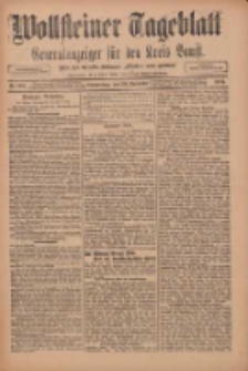 Wollsteiner Tageblatt: Generalanzeiger f&uuml;r den Kreis Bomst: mit der Gratis-Beilage: "Bl&auml;tter und Bl&uuml;ten" 1911.11.30 Nr281