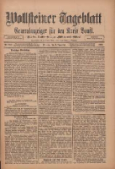 Wollsteiner Tageblatt: Generalanzeiger für den Kreis Bomst: mit der Gratis-Beilage: "Blätter und Blüten" 1911.12.01 Nr282