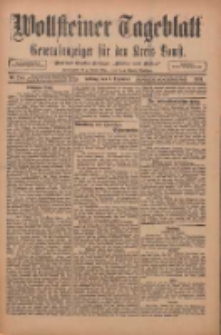 Wollsteiner Tageblatt: Generalanzeiger für den Kreis Bomst: mit der Gratis-Beilage: "Blätter und Blüten" 1911.12.08 Nr288