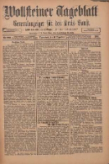 Wollsteiner Tageblatt: Generalanzeiger f&uuml;r den Kreis Bomst: mit der Gratis-Beilage: "Bl&auml;tter und Bl&uuml;ten" 1911.12.09 Nr289