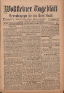 Wollsteiner Tageblatt: Generalanzeiger für den Kreis Bomst: mit der Gratis-Beilage: "Blätter und Blüten" 1911.12.14 Nr293