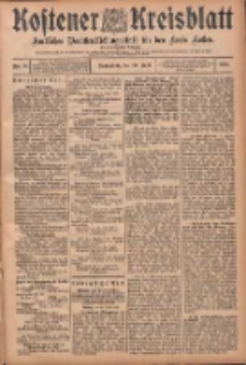 Kostener Kreisblatt: amtliches Ver&ouml;ffentlichungsblatt f&uuml;r den Kreis Kosten 1906.06.30 Jg.41 Nr78