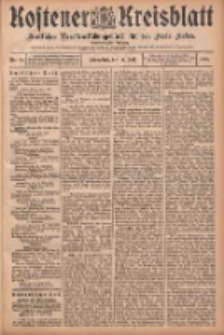 Kostener Kreisblatt: amtliches Ver&ouml;ffentlichungsblatt f&uuml;r den Kreis Kosten 1906.07.14 Jg.41 Nr84