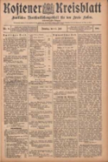 Kostener Kreisblatt: amtliches Veröffentlichungsblatt für den Kreis Kosten 1906.07.17 Jg.41 Nr85
