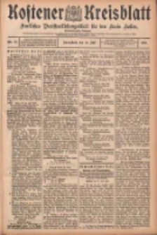 Kostener Kreisblatt: amtliches Veröffentlichungsblatt für den Kreis Kosten 1906.07.21 Jg.41 Nr87