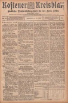 Kostener Kreisblatt: amtliches Veröffentlichungsblatt für den Kreis Kosten 1906.07.28 Jg.41 Nr90