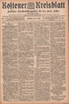 Kostener Kreisblatt: amtliches Ver&ouml;ffentlichungsblatt f&uuml;r den Kreis Kosten 1906.07.31 Jg.41 Nr91