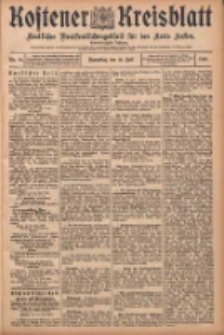 Kostener Kreisblatt: amtliches Ver&ouml;ffentlichungsblatt f&uuml;r den Kreis Kosten 1906.07.19 Jg.41 Nr86