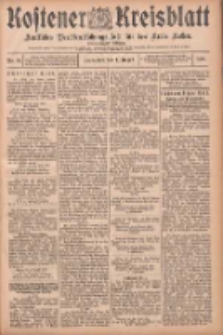 Kostener Kreisblatt: amtliches Veröffentlichungsblatt für den Kreis Kosten 1906.08.04 Jg.41 Nr93
