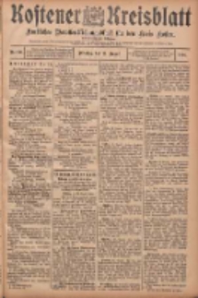Kostener Kreisblatt: amtliches Veröffentlichungsblatt für den Kreis Kosten 1906.08.21 Jg.41 Nr100