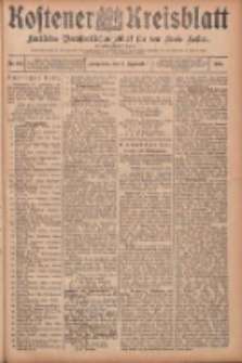 Kostener Kreisblatt: amtliches Veröffentlichungsblatt für den Kreis Kosten 1906.09.08 Jg.41 Nr108
