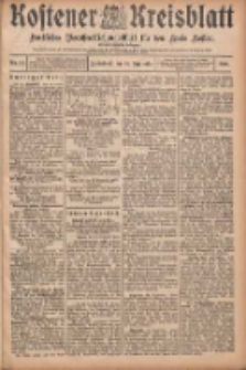 Kostener Kreisblatt: amtliches Ver&ouml;ffentlichungsblatt f&uuml;r den Kreis Kosten 1906.09.15 Jg.41 Nr111
