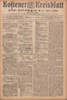 Kostener Kreisblatt: amtliches Ver&ouml;ffentlichungsblatt f&uuml;r den Kreis Kosten 1906.09.18 Jg.41 Nr112