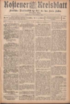 Kostener Kreisblatt: amtliches Veröffentlichungsblatt für den Kreis Kosten 1906.09.20 Jg.41 Nr113