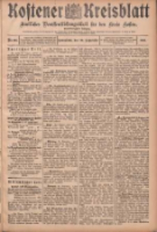 Kostener Kreisblatt: amtliches Veröffentlichungsblatt für den Kreis Kosten 1906.09.22 Jg.41 Nr114