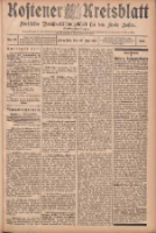 Kostener Kreisblatt: amtliches Veröffentlichungsblatt für den Kreis Kosten 1906.09.29 Jg.41 Nr117