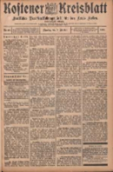 Kostener Kreisblatt: amtliches Ver&ouml;ffentlichungsblatt f&uuml;r den Kreis Kosten 1906.10.02 Jg.41 Nr118