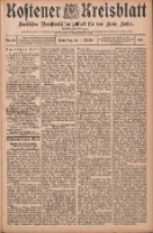 Kostener Kreisblatt: amtliches Ver&ouml;ffentlichungsblatt f&uuml;r den Kreis Kosten 1906.10.04 Jg.41 Nr119