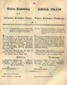 Gesetz-Sammlung f&uuml;r die K&ouml;niglichen Preussischen Staaten. 1865.02.14 No5