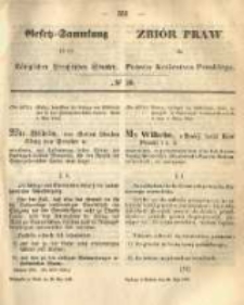 Gesetz-Sammlung f&uuml;r die K&ouml;niglichen Preussischen Staaten. 1865.05.26 No20
