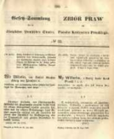 Gesetz-Sammlung f&uuml;r die K&ouml;niglichen Preussischen Staaten. 1865.07.28 No32