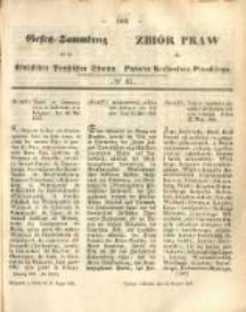 Gesetz-Sammlung f&uuml;r die K&ouml;niglichen Preussischen Staaten. 1865.08.23 No37