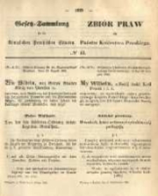 Gesetz-Sammlung für die Königlichen Preussischen Staaten. 1865.10.02 No43
