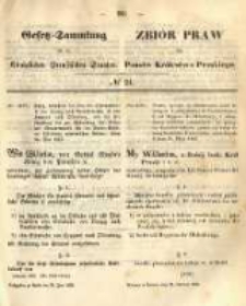 Gesetz-Sammlung für die Königlichen Preussischen Staaten. 1865.06.22 No24