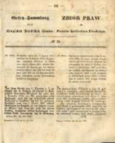 Gesetz-Sammlung f&uuml;r die K&ouml;niglichen Preussischen Staaten. 1872.07.03 No31