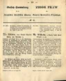 Gesetz-Sammlung f&uuml;r die K&ouml;niglichen Preussischen Staaten. 1872.08.22 No34