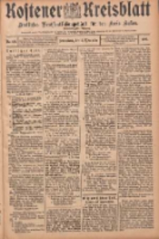 Kostener Kreisblatt: amtliches Veröffentlichungsblatt für den Kreis Kosten 1906.11.03 Jg.41 Nr132