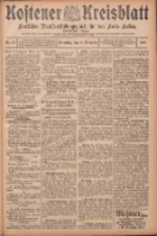 Kostener Kreisblatt: amtliches Ver&ouml;ffentlichungsblatt f&uuml;r den Kreis Kosten 1906.11.15 Jg.41 Nr137