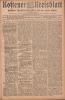 Kostener Kreisblatt: amtliches Veröffentlichungsblatt für den Kreis Kosten 1906.11.22 Jg.41 Nr140