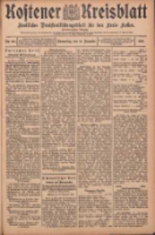 Kostener Kreisblatt: amtliches Veröffentlichungsblatt für den Kreis Kosten 1906.12.13 Jg.41 Nr149