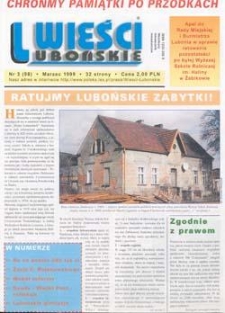 Wieści Lubońskie 1999.03 Nr3(98)