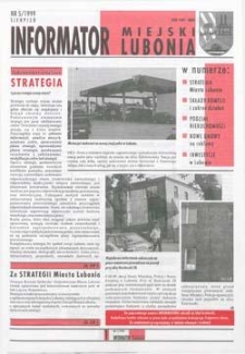 Informator Miejski Lubonia 1999.08 Nr5
