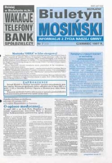 Biuletyn Mosiński 1997.06 Nr7(49)