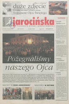 Gazeta Jarocińska 2005.04.15 Nr15(757)