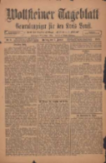 Wollsteiner Tageblatt: Generalanzeiger f&uuml;r den Kreis Bomst: mit der Gratis-Beilage: "Bl&auml;tter und Bl&uuml;ten" 1912.05.01 Nr3