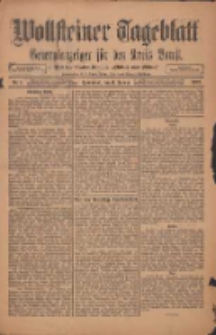 Wollsteiner Tageblatt: Generalanzeiger für den Kreis Bomst: mit der Gratis-Beilage: "Blätter und Blüten" 1912.06.01 Nr4