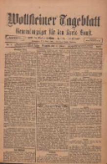 Wollsteiner Tageblatt: Generalanzeiger für den Kreis Bomst: mit der Gratis-Beilage: "Blätter und Blüten" 1912.01.10 Nr7