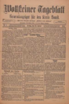 Wollsteiner Tageblatt: Generalanzeiger für den Kreis Bomst: mit der Gratis-Beilage: "Blätter und Blüten" 1912.01.12 Nr9