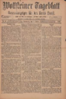 Wollsteiner Tageblatt: Generalanzeiger f&uuml;r den Kreis Bomst: mit der Gratis-Beilage: "Bl&auml;tter und Bl&uuml;ten" 1912.01.18 Nr14