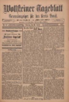 Wollsteiner Tageblatt: Generalanzeiger f&uuml;r den Kreis Bomst: mit der Gratis-Beilage: "Bl&auml;tter und Bl&uuml;ten" 1912.01.21 Nr17
