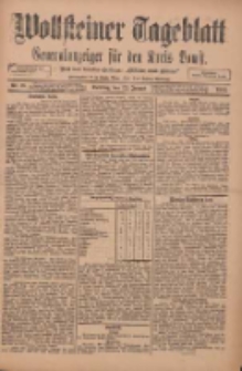 Wollsteiner Tageblatt: Generalanzeiger für den Kreis Bomst: mit der Gratis-Beilage: "Blätter und Blüten" 1912.01.23 Nr18