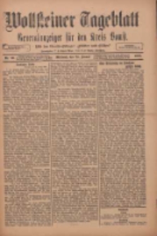Wollsteiner Tageblatt: Generalanzeiger f&uuml;r den Kreis Bomst: mit der Gratis-Beilage: "Bl&auml;tter und Bl&uuml;ten" 1912.01.24 Nr19